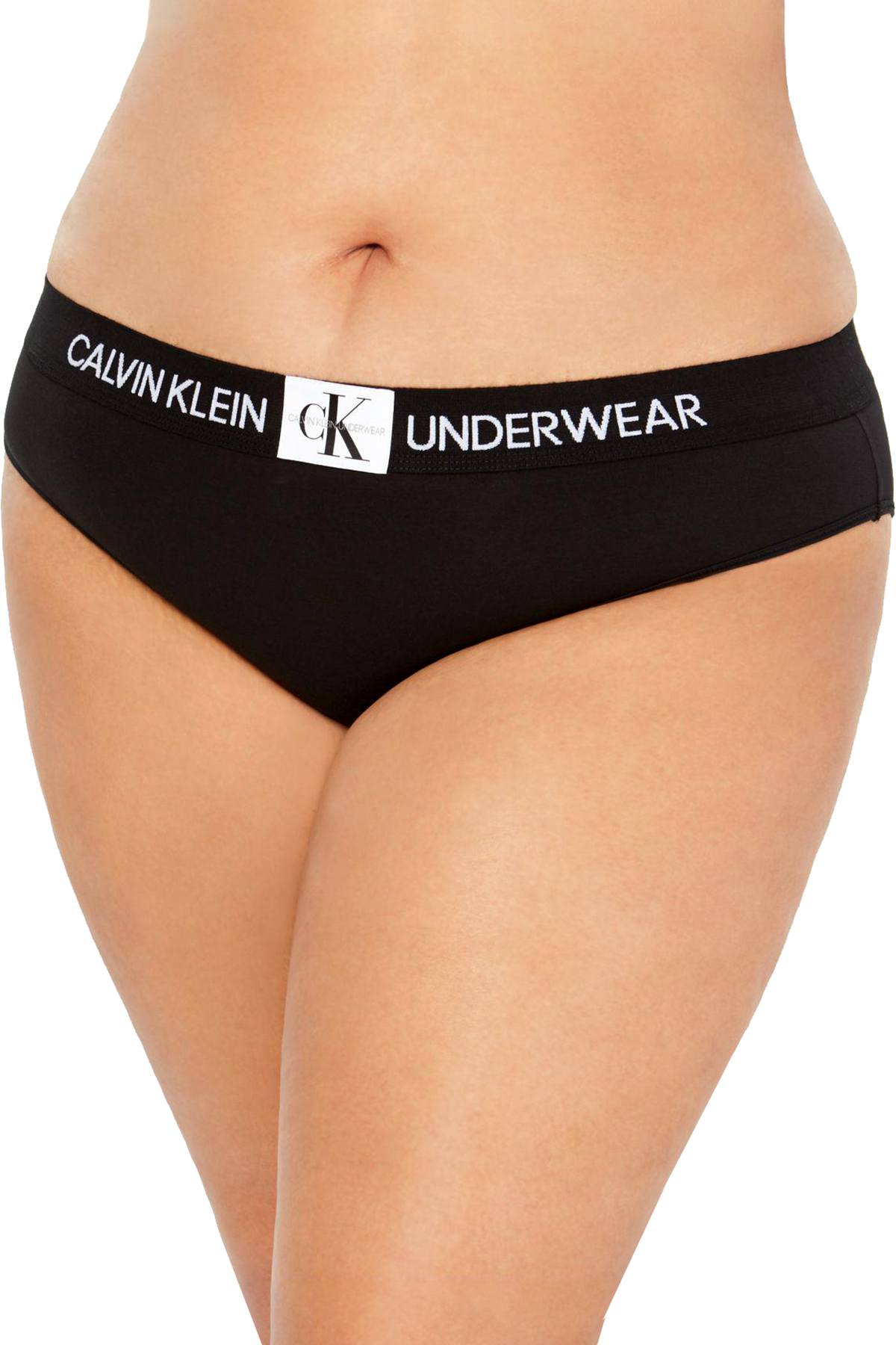 Calvin Klein PLUS Black Monogram Bikini Brief