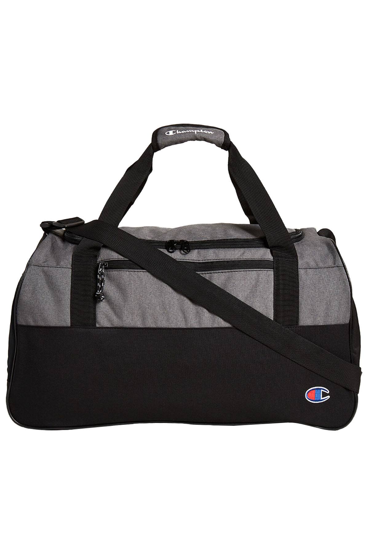 Champion Heather Grey Forever Champ Ascend Duffel Bag