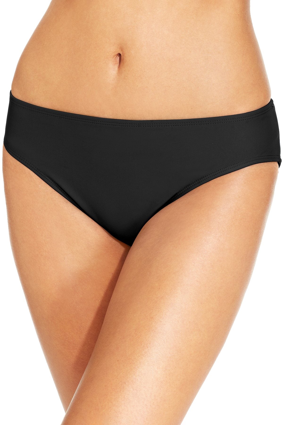 Island Escape Black La Palma Hipster Bikini Bottom
