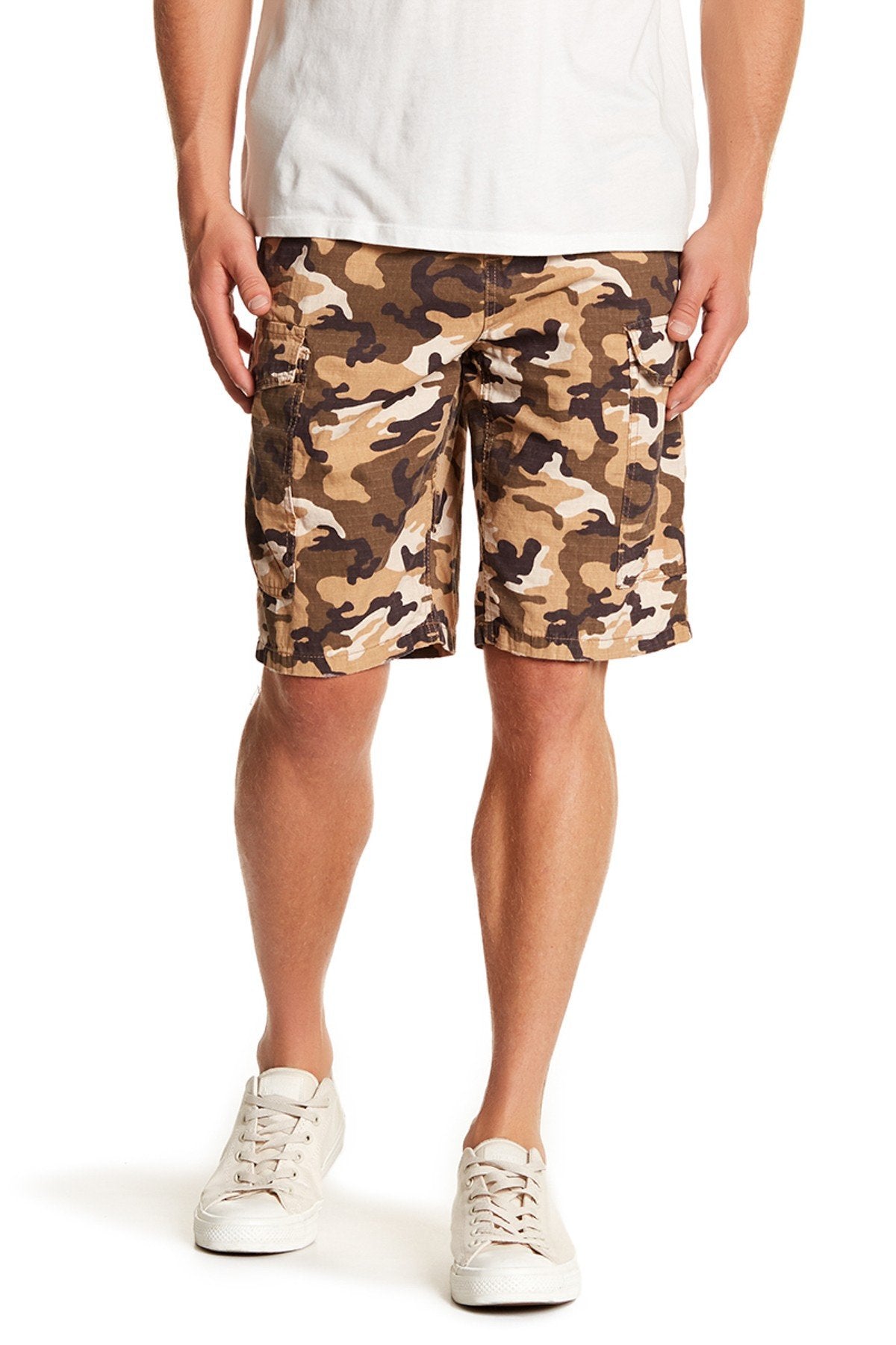 Jeffrey Banks Khaki Camo Cargo Short