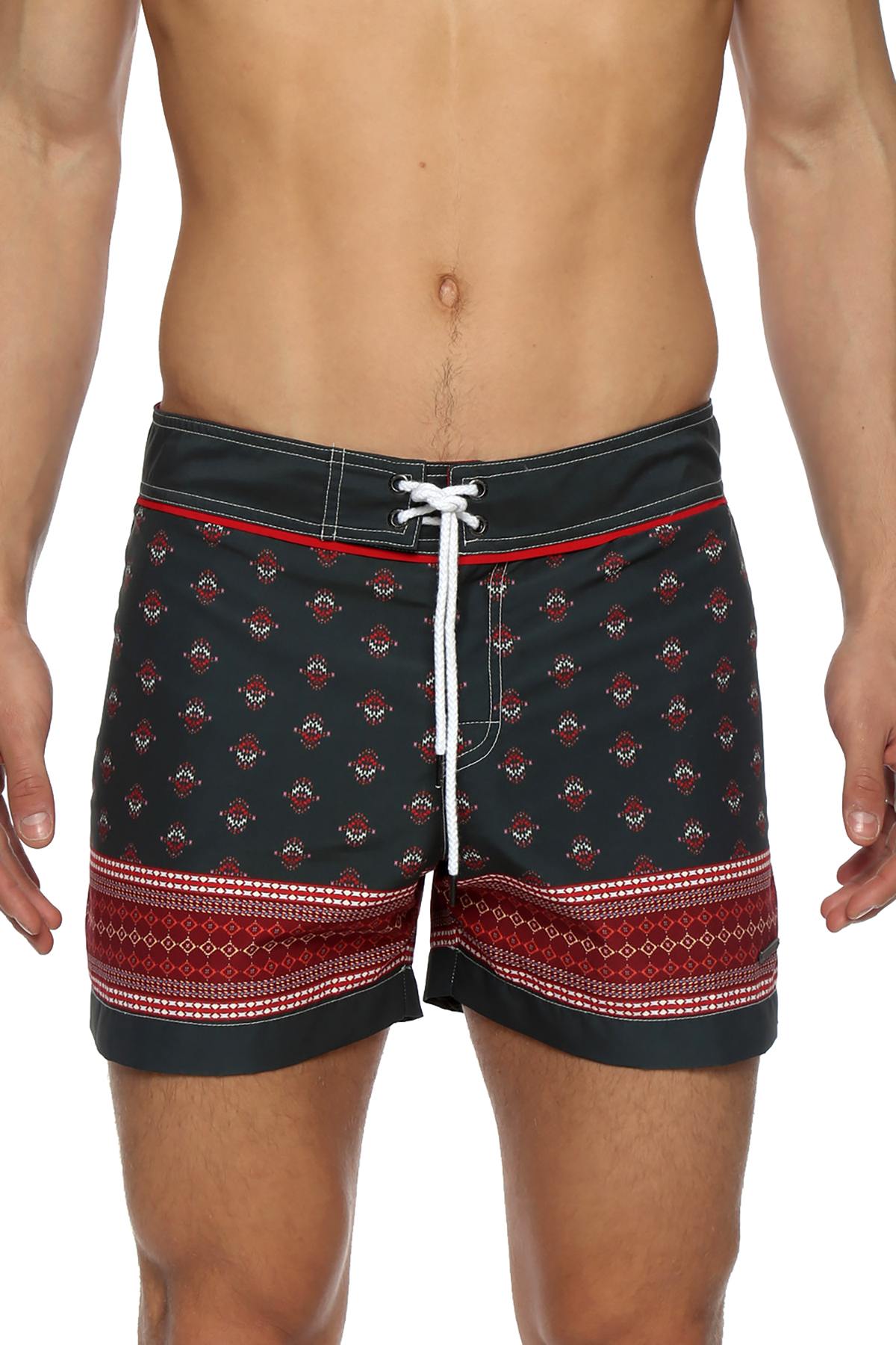 Parke and Ronen Army Arapaho 4" Classic Swim Short