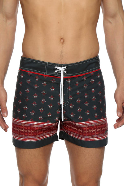 Parke and Ronen Army Arapaho 4" Classic Swim Short