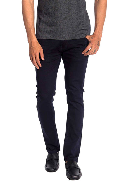 Recess Jeans Ink Blue Solid Stretch Slim Jean