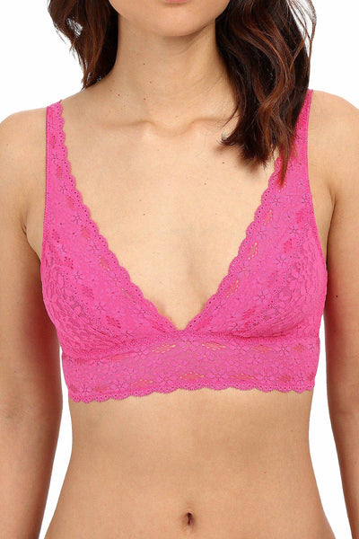 Wacoal Fuchsia Halo Lace Convertible Soft-Cup Bra