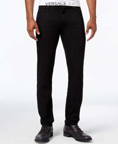 Versace Jeans Slim-Fit Black Jean